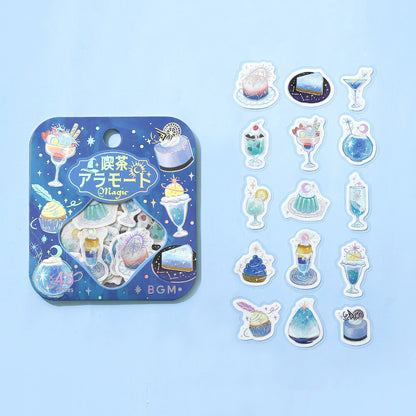 BGM - Flake Stickers - Cafe a la Mode - Magic - Ice