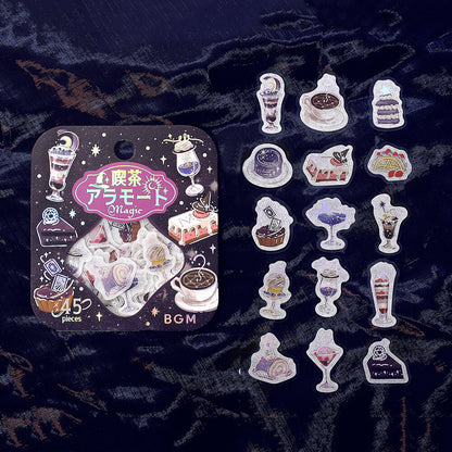 BGM - Flake Stickers - Cafe a la Mode - Magic - Darkness