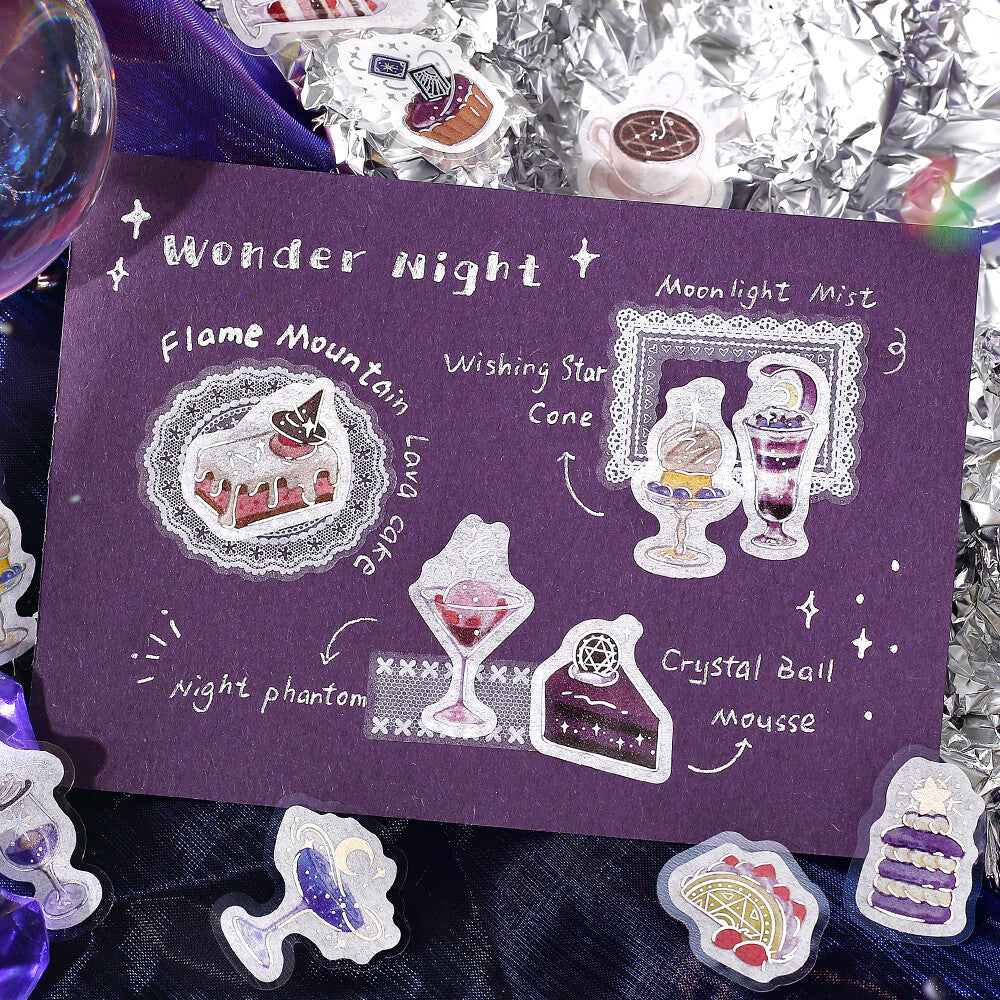 BGM - Flake Stickers - Cafe a la Mode - Magic - Darkness