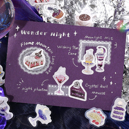 BGM - Flake Stickers - Cafe a la Mode - Magic - Darkness