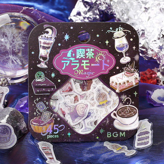 BGM - Flake Stickers - Cafe a la Mode - Magic - Darkness
