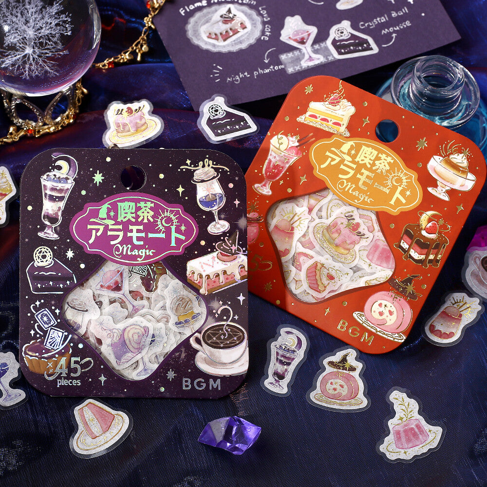 BGM - Flake Stickers - Cafe a la Mode - Magic - Darkness