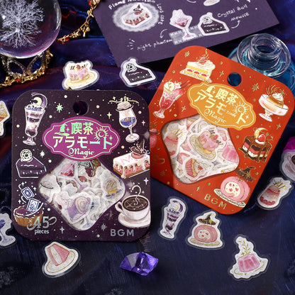 BGM - Flake Stickers - Cafe a la Mode - Magic - Darkness