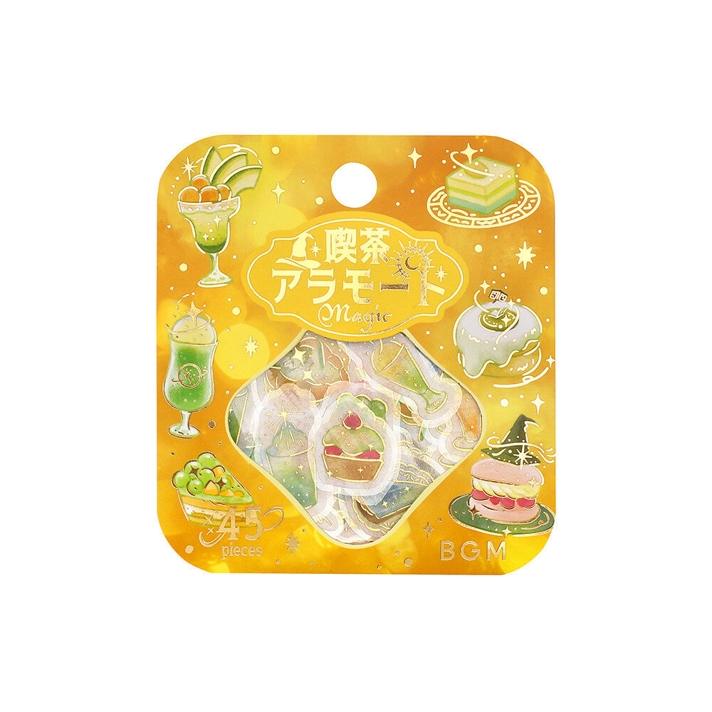 BGM - Flake Stickers - Cafe a la Mode - Magic - Light