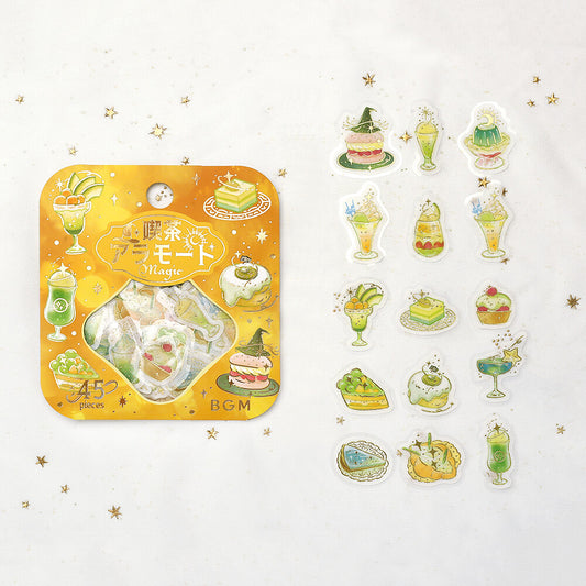 BGM - Flake Stickers - Cafe a la Mode - Magic - Light