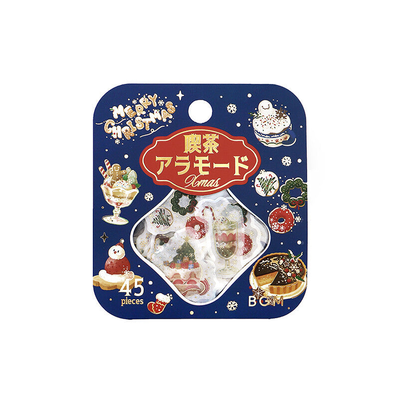 BGM Flake Stickers - Christmas Limited - Xmas Cafe