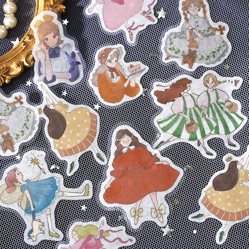 BGM Sticker - Illustrated Book Series - Otome Zukan - Princess