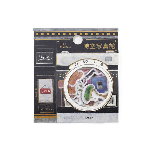 BGM Flake Stickers - Imaginary Shopping Street - Time Machine Film Shop