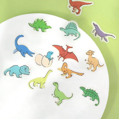 BGM Ippai Flake Stickers - Full of Dinosaurs!