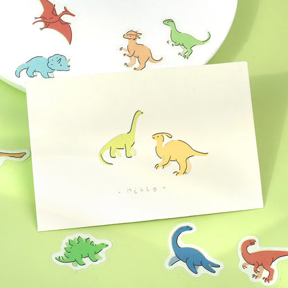 BGM Ippai Flake Stickers - Full of Dinosaurs!