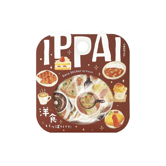 BGM Ippai Flake Stickers - Lots of Food!