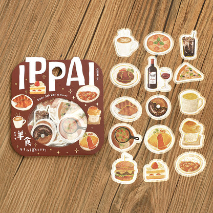 BGM Ippai Flake Stickers - Lots of Food!