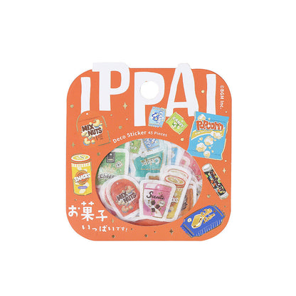BGM Ippai Flake Stickers - Lots of Snacks!