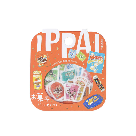 BGM Ippai Flake Stickers - Lots of Snacks!