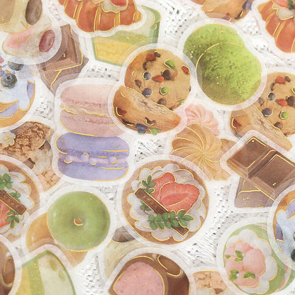 BGM Ippai Flake Stickers - Lots of Sweets!