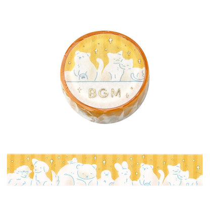 BGM - 15mm Washi Tape - Life Series - Animal Weather