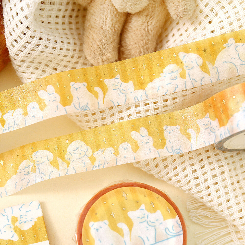 BGM - 15mm Washi Tape - Life Series - Animal Weather