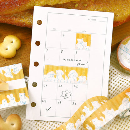 BGM - 15mm Washi Tape - Life Series - Animal Weather