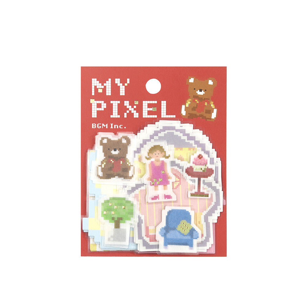 BGM Flake Stickers - My Pixel - Miniature House