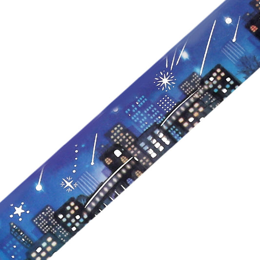 BGM Washi Tape - Night of Shooting Stars - City