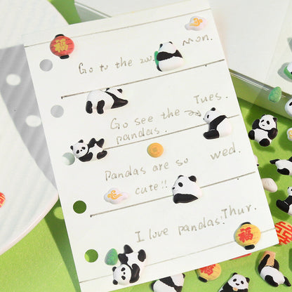 BGM Planner Stickers - Muni-Muni Seal - Mini Panda