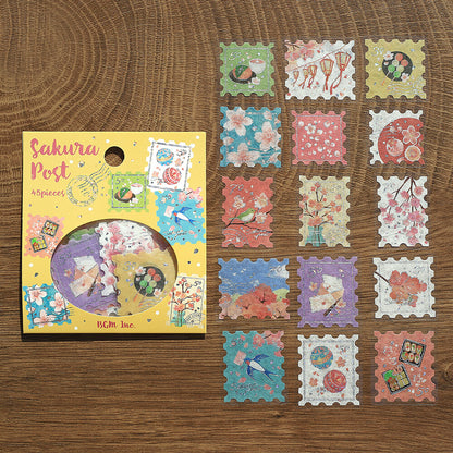 BGM - Sakura Limited Edition Flake Stickers - Sakura Post