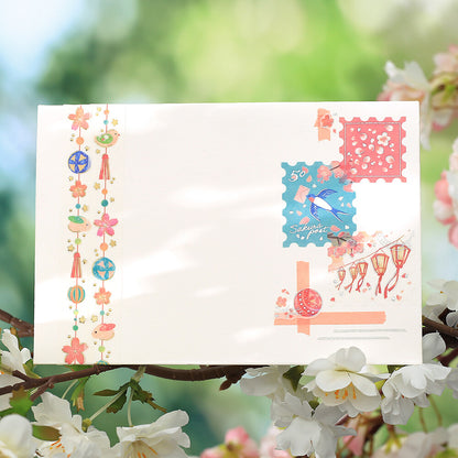 BGM - Sakura Limited Edition Flake Stickers - Sakura Post