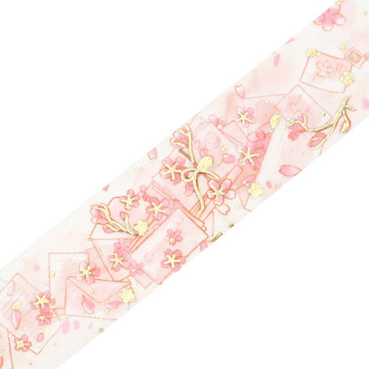 BGM Washi Tape - Sakura Limited - Cherry Blossom News
