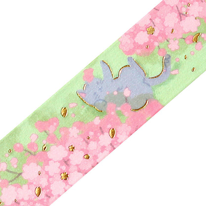 BGM Washi Tape - Sakura Limited - Sunshine (and Cats)