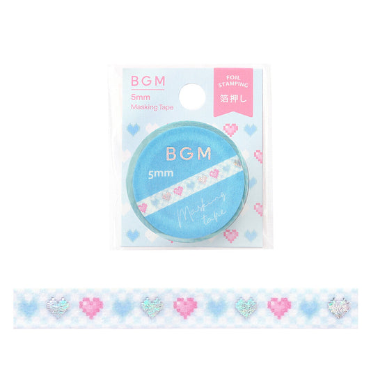 BGM Slim Washi Tape - Dokidoki