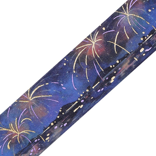 BGM Washi Tape - Illustrated Sky - Fireworks