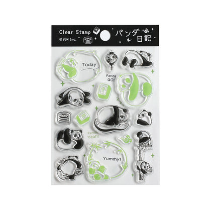 BGM - Clear Stamps - Panda