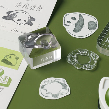 BGM - Clear Stamps - Panda