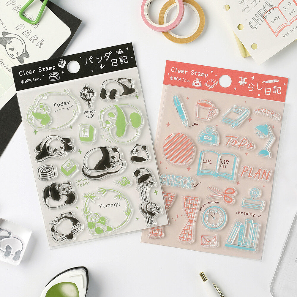 BGM - Clear Stamps - Panda