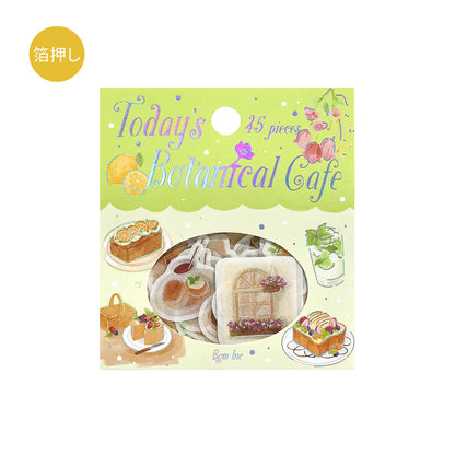 BGM - Flake Stickers - Today's Cafe - Botanical Cafe