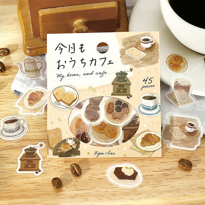 BGM - Flake Stickers - Today's Cafe - Home Cafe