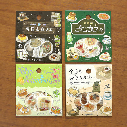 BGM - Flake Stickers - Today's Cafe - Botanical Cafe