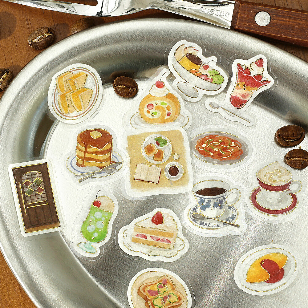 BGM - Flake Stickers - Today's Cafe - Traditional Coffee Shop