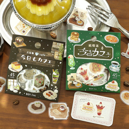 BGM - Flake Stickers - Today's Cafe - Traditional Coffee Shop