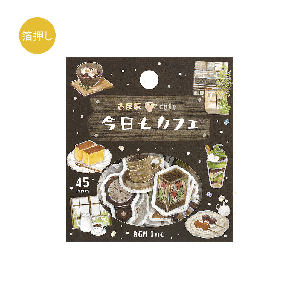 BGM - Flake Stickers - Today's Cafe - Traditional House Cafe