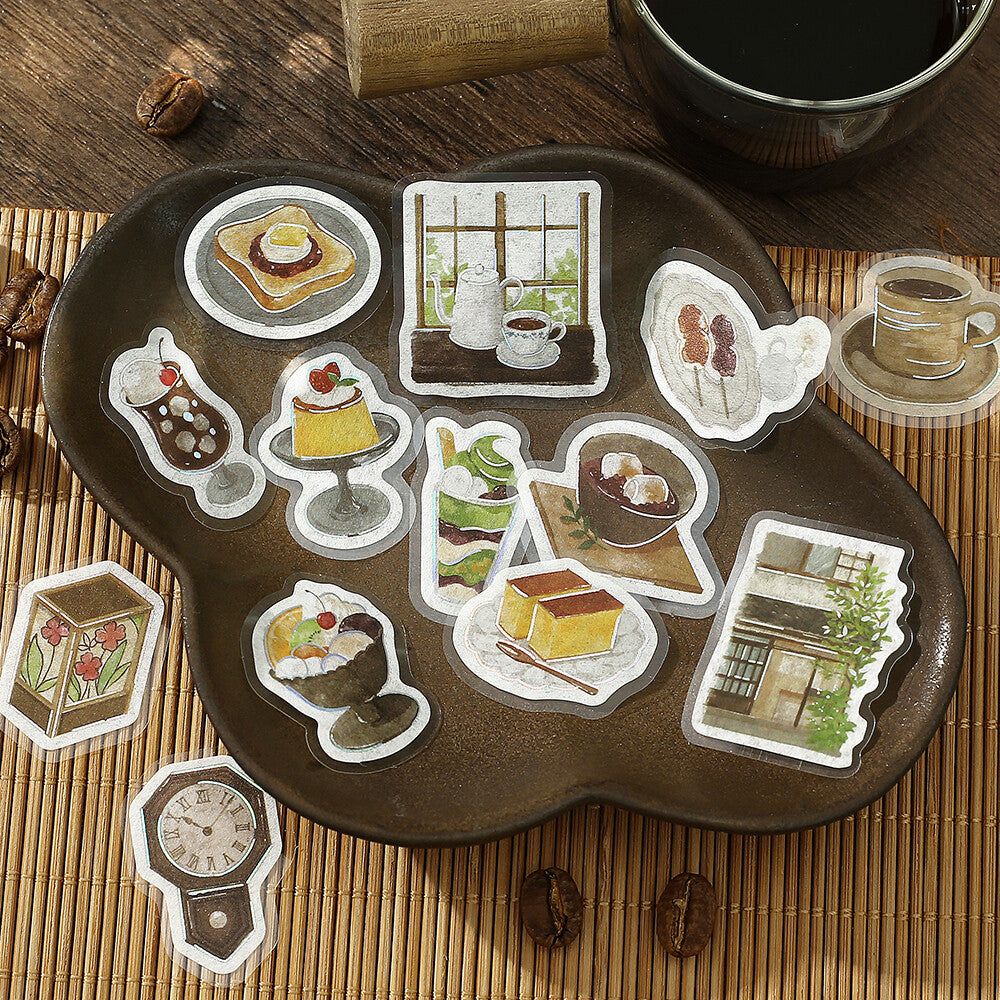 BGM - Flake Stickers - Today's Cafe - Traditional House Cafe