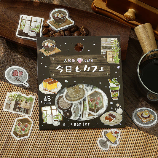 BGM - Flake Stickers - Today's Cafe - Traditional House Cafe