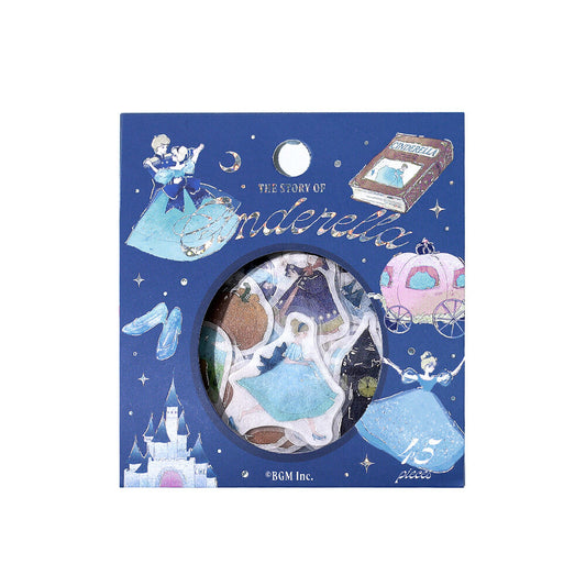 BGM Fairy Tale Flake Stickers - Cinderella