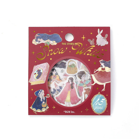 BGM Fairy Tale Flake Stickers - Snow White