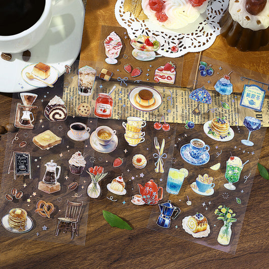 BGM Clear Stickers - Iride Vol. 3 - Cafe a la Mode