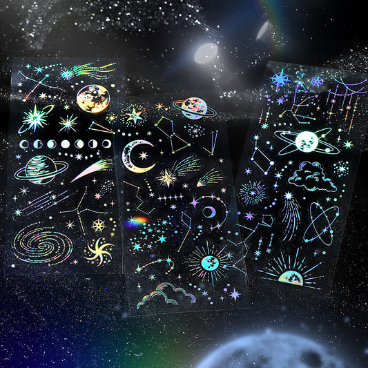 BGM Clear Stickers - Iride Vol. 3 - Galaxy