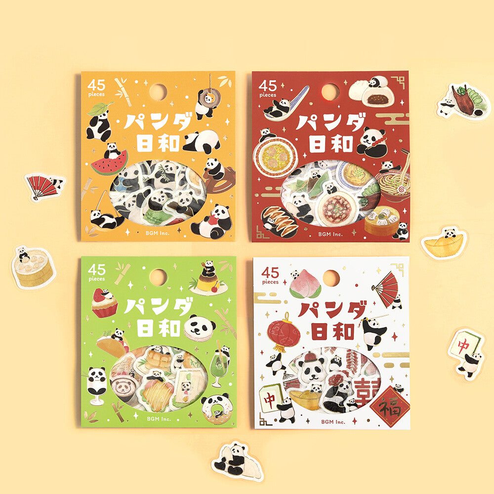 BGM - Flake Stickers - Panda's Day - China