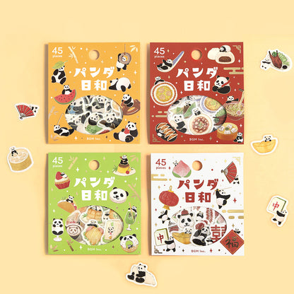 BGM - Flake Stickers - Panda's Day - China