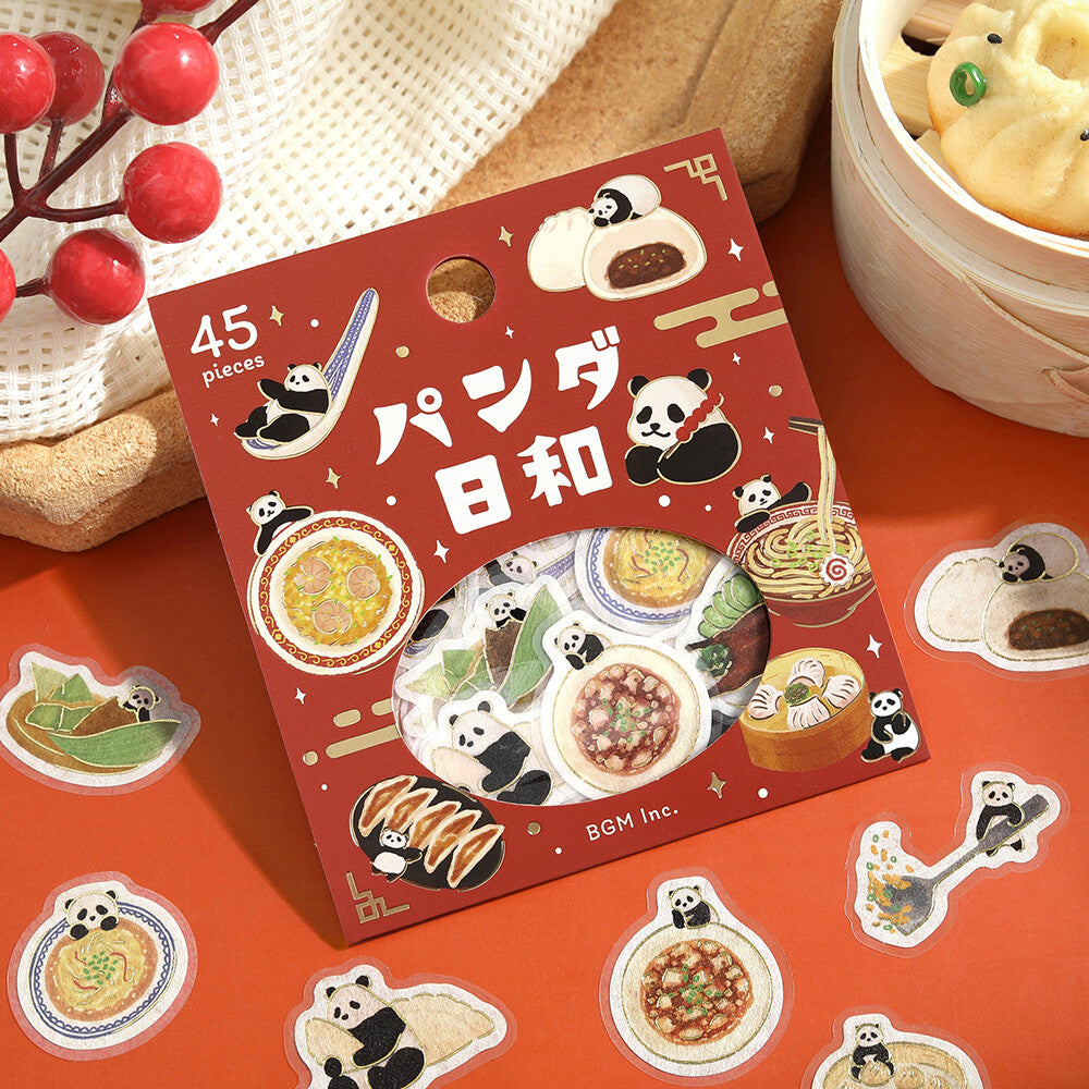 BGM - Flake Stickers - Panda's Day - Cooking