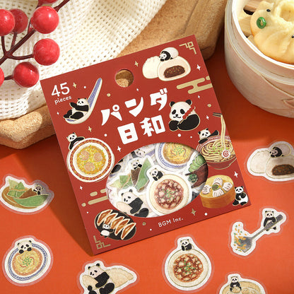 BGM - Flake Stickers - Panda's Day - Cooking
